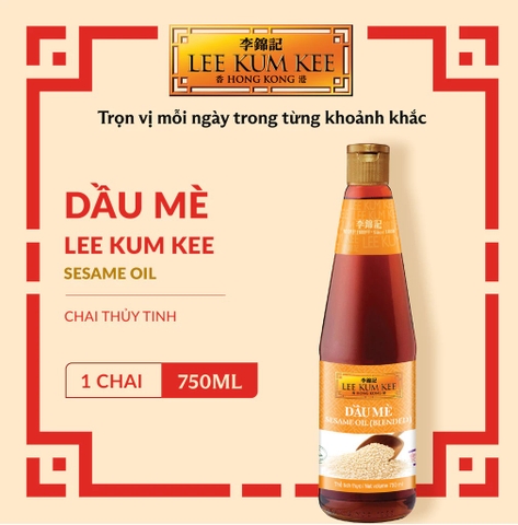 DẦU MÈ LEE KUM KEE 750ML - SESAME OIL (BLENDED)