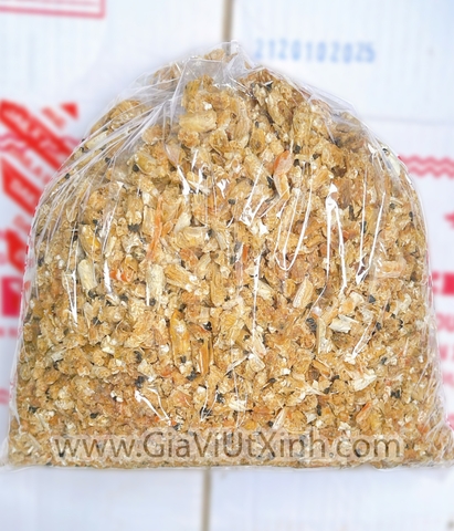 ĐẦU TÔM KHÔ CÓ GẠCH (CHẮC THỊT) NẤU CANH- NƯỚC DÙNG - 500G-1KG