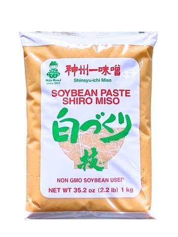 ĐẬU TƯƠNG SHIRO MISO 1KG NHẬT BẢN -  SOYBEAN PASTE SHIRO MISO (NẤU SÚP)