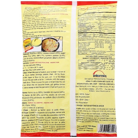 BỘT BÁNH XÈO MIKKO HƯƠNG XƯA 500G (TRỘN SẴN)