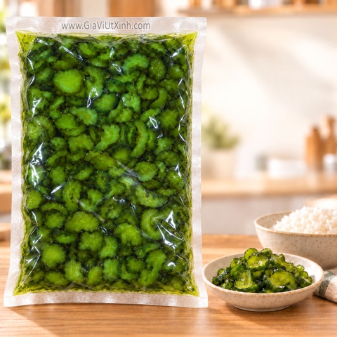 DƯA LEO MUỐI XANH NHẬT BẢN AO KAPPA ZUKE 1KG - PICKLED CUCUMBER (DƯA CHUỘT MUỐI))