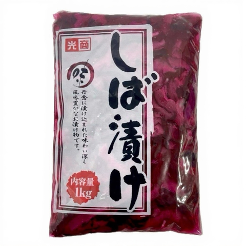 DƯA MUỐI ĐỎ JAPAN SHIBA ZUKE 1KG - DƯA MUỐI NHẬT BẢN