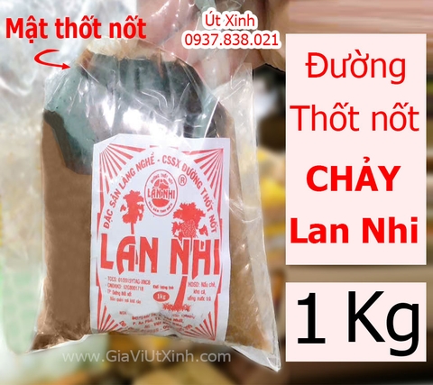 ĐƯỜNG THỐT NỐT CHẢY LAN NHI 1KG - LIQUID PALM SUGAR