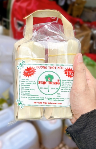 ĐƯỜNG THỐT NỐT GÓI LÁ NGỌC TRANG 1KG - PALM SUGAR