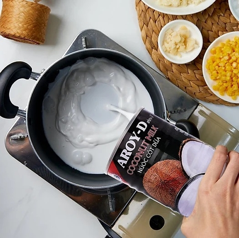 [NT] NƯỚC CỐT DỪA AROY-D 400ML – COCONUT MILK THÁI LAN