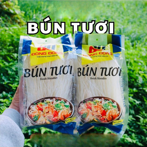 BÚN TƯƠI ĐÒNG ĐÒNG 400GR – FRESH NOODLES