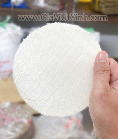 BÁNH PHỒNG NẾP BẾN TRE (CHƯA NƯỚNG) 14CM – BỊCH 50 CÁI – KẸP SẦU RIÊNG