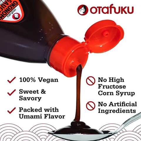 NƯỚC SỐT OKONOMI OTAFUKU 300G - SỐT LÀM BÁNH XÈO NHẬT BẢN + TAKOYAKI