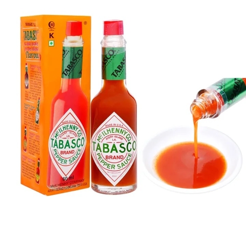 SỐT ỚT ĐỎ TABASCO 60ML - TABASCO RED PEPPER SAUCE