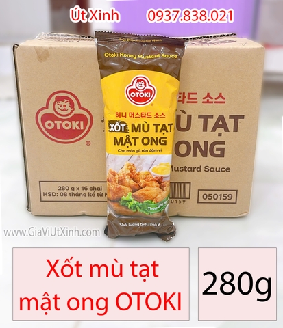 XỐT MÙ TẠT MẬT ONG OTOKI 280G – HONEY MUSTARD HÀN QUỐC [NT]