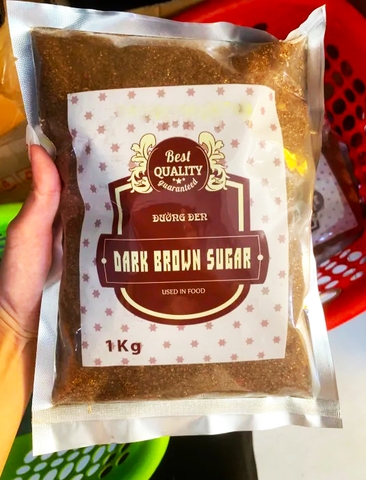 ĐƯỜNG ĐEN ĐÀI LOAN 1KG - DARK BROWN SUGAR