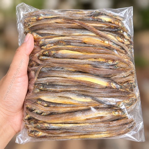 KHÔ CÁ LÌM KÌM (CÁ SỤN SỊN) NGUYÊN CON 1KG - CHIÊN GIÒN, TRỘN GỎI XOÀI