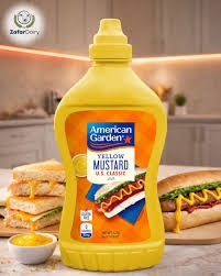 MÙ TẠT VÀNG AMERICAN GARDEN 227G - 397G - YELLOW MUSTARD U.S CLASSIC