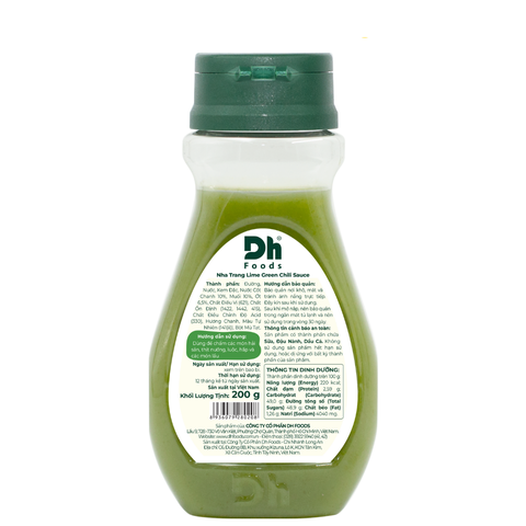 MUỐI ỚT CHANH NHA TRANG DH FOODS 200G – SỐT CHẤM HẢI SẢN