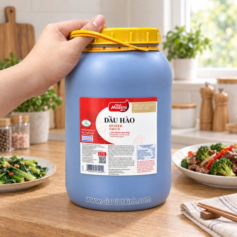 DẦU HÀO CHEF MASTRO LEE KUM KEE 6KG - OYSTER SAUCE