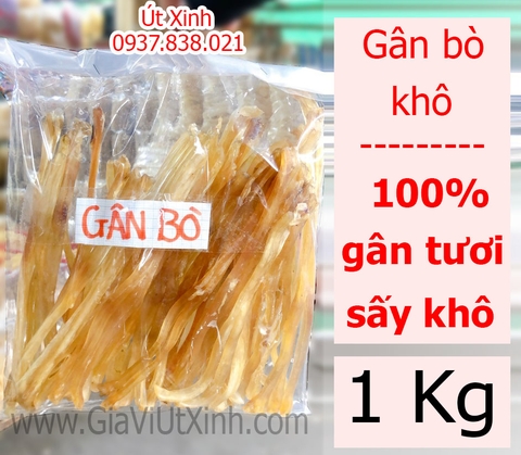 GÂN BÒ KHÔ 1KG - DRY BEEF TENDONS