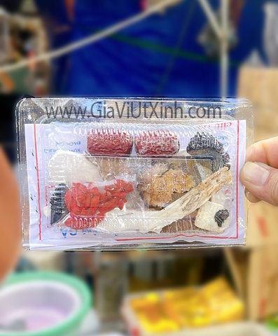 GIA VỊ THUỐC BẮC TIỀM GÀ HỘP 50G – BỔ DƯỠNG, DỄ NẤU, TIỆN LỢI