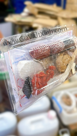 GIA VỊ THUỐC BẮC TIỀM GÀ HỘP 50G – BỔ DƯỠNG, DỄ NẤU, TIỆN LỢI