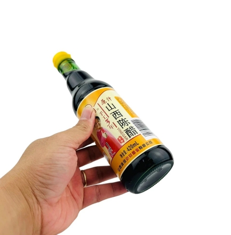 GIẤM ĐEN- GIẤM SƠN TÂY- GIẤM TRẦN TRUNG QUỐC HIỆU ÔNG GIÀ 420ML