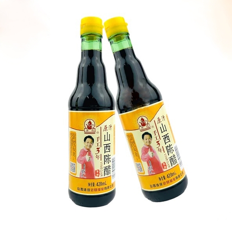 GIẤM ĐEN- GIẤM SƠN TÂY- GIẤM TRẦN TRUNG QUỐC HIỆU ÔNG GIÀ 420ML
