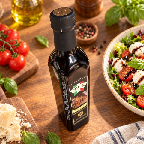 GIẤM NHO BALSAMIC ITALDORO 500ML – DẤM ACETO BALSAMICO DI MODENA