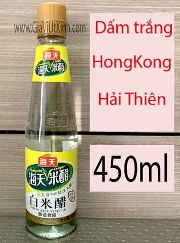 GIẤM TRẮNG HẢI THIÊN 450ML - HADAY WHITE RICE VINEGAR HONGKONG