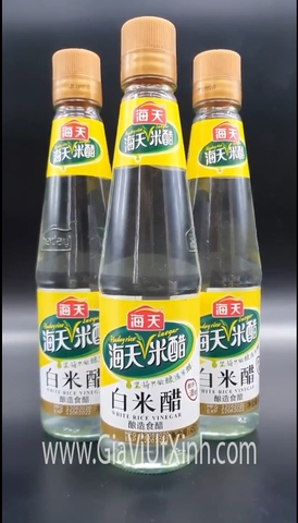 GIẤM TRẮNG HẢI THIÊN 450ML - HADAY WHITE RICE VINEGAR HONGKONG