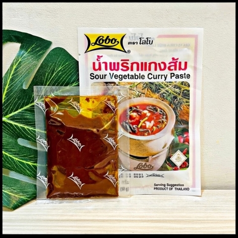 GÓI LẨU CHUA THÁI LOBO 50G - SOUR VEGETABLE CURRY PASTE