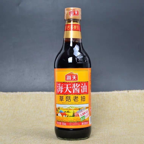 HẮC XÌ DẦU HƯƠNG NẤM 500ML - SUPERIOR MUSHROOM SOY SAUCE HADAY