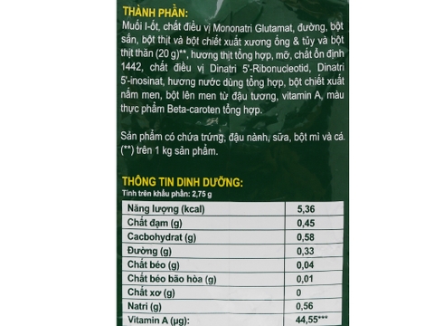 HẠT NÊM KNORR 1,8KG