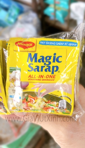 HẠT NÊM TĂNG VỊ MAGGI MAGIC SARAP 8G - MAGGI MAGIC SARAP ALL-IN-ONE SEASONING GRANULES