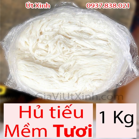 HỦ TIẾU MỀM TƯƠI 1KG - SỢI NGON DẺO - FRESH SOFT RICE NOODLES