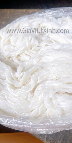 HỦ TIẾU MỀM TƯƠI 1KG - SỢI NGON DẺO - FRESH SOFT RICE NOODLES