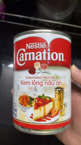 KEM LỎNG NẤU ĂN NESTLE CARNATION 405G - SỮA BA BÔNG