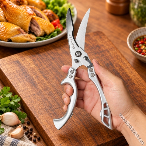 KÉO CẮT GÀ ĐA NĂNG KINGRICH SK5 – KÉO CẮT XƯƠNG, KÉO CẮT THỰC PHẨM