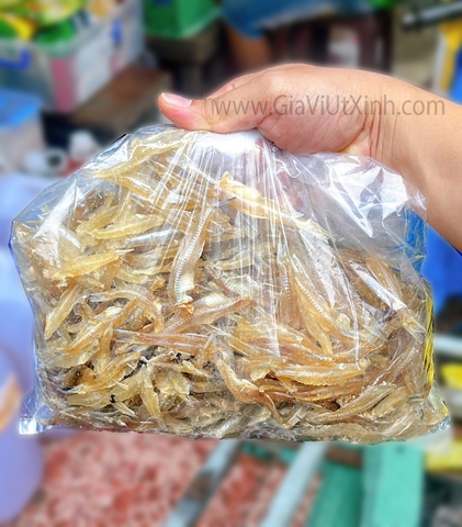 KHÔ CÁ CƠM ĐÃ TẨM VỊ (SIZE CỰC ĐẠI) 1KG - NGỌT THỊT THƠM NGON - MÃ A145
