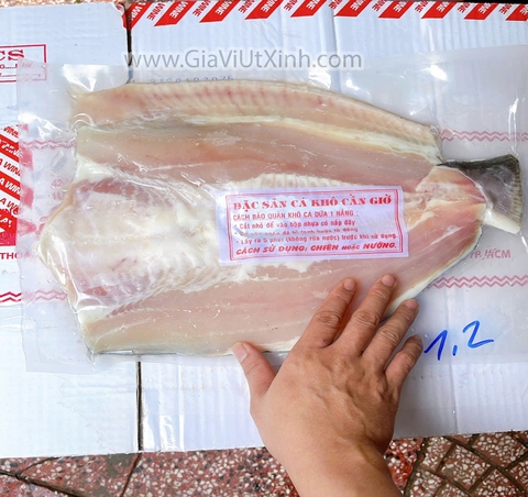 KHÔ CÁ DỨA NGUYÊN CON (SIZE TRUNG) 1KG - ĐẶC SẢN CẦN GIỜ CHÍNH GỐC