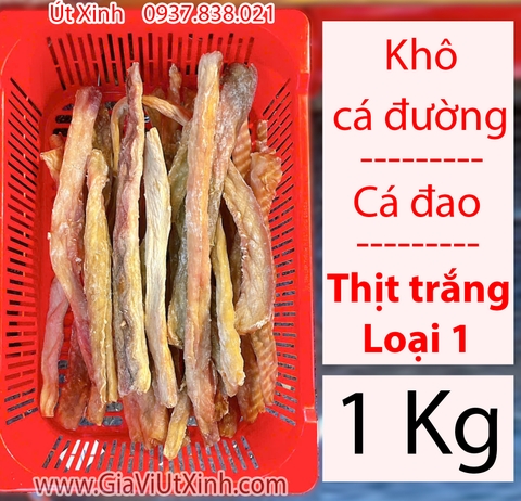 KHÔ CÁ ĐƯỜNG THỊT TRẮNG 500G - 1KG - KHÔ CÁ ĐAO - KHÔ CÁ DAO