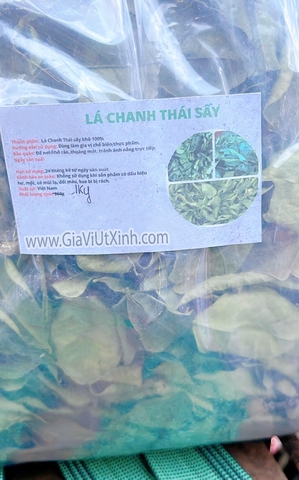LÁ CHANH THÁI SẤY KHÔ 1KG - LÁ CHÚC SẤY KHÔ - DRIED KAFFIR LEAVES (NGUYÊN LÁ)