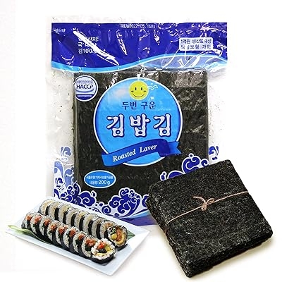 LÁ KIM - RONG BIỂN CUỐN CƠM 100 LÁ HÀN QUỐC - ROASTED LAVER 200G