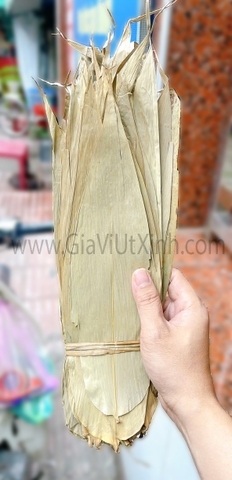 LÁ TRE KHÔ SIZE NHỎ 1KG - GÓI BÁNH TRO, BÁNH ÍT, BÁNH TÉT