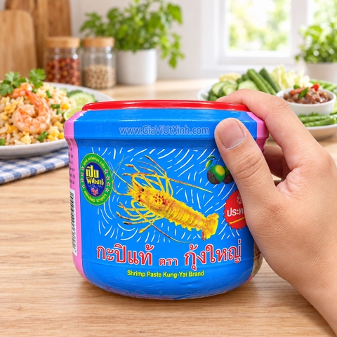 MẮM RUỐC TÔM THÁI LAN KUNG-YAI 1.2KG - SHRIMP PASTE [NT]