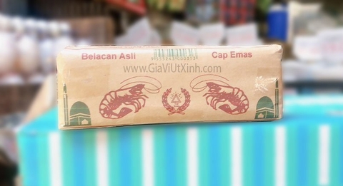 MẮM TÔM BELACAN CAP EMAS (NHÃN GIẤY) 500G - MẮM TÔM MALAYSIA - BELACAN SHRIMP PASTE