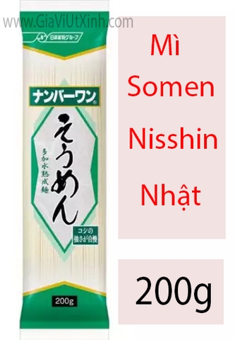 MÌ SOMEN NHẬT BẢN 200G - UDON NISSHIN