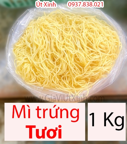 MÌ TRỨNG TƯƠI 1KG – FRESH EGG NOODLES