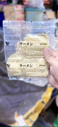MÌ TƯƠI RAMEN NHẬT BẢN SỢI THẲNG (HIKARI) 1.3MM 125G