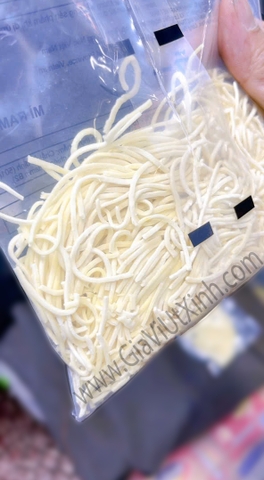 MÌ TƯƠI RAMEN NHẬT BẢN SỢI THẲNG (HIKARI) 1.2MM 80G