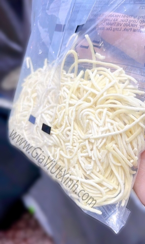 MÌ TƯƠI RAMEN NHẬT BẢN SỢI THẲNG (HIKARI) 1.2MM 80G