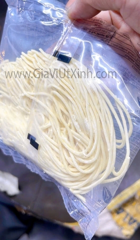 MÌ TƯƠI RAMEN NHẬT BẢN SỢI THẲNG (HIKARI) 1.5MM 80G