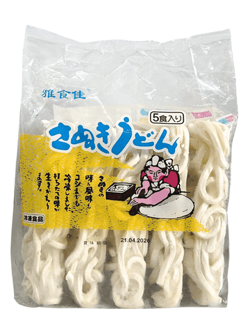 MÌ UDON LẠNH NHẬT BẢN - SANUKI REITO UDON 250G/VẮT, 5 VẮT/GÓI
